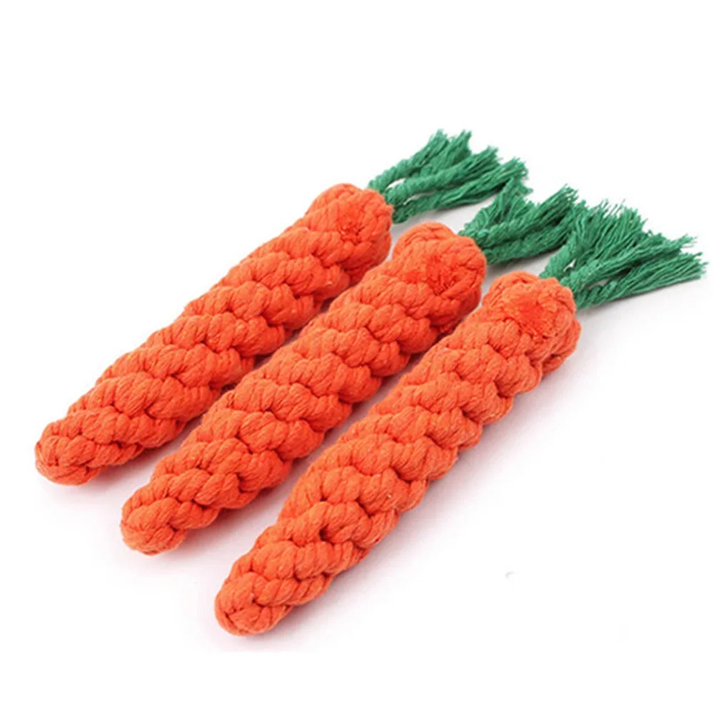 Carrot Rope Chew Toy