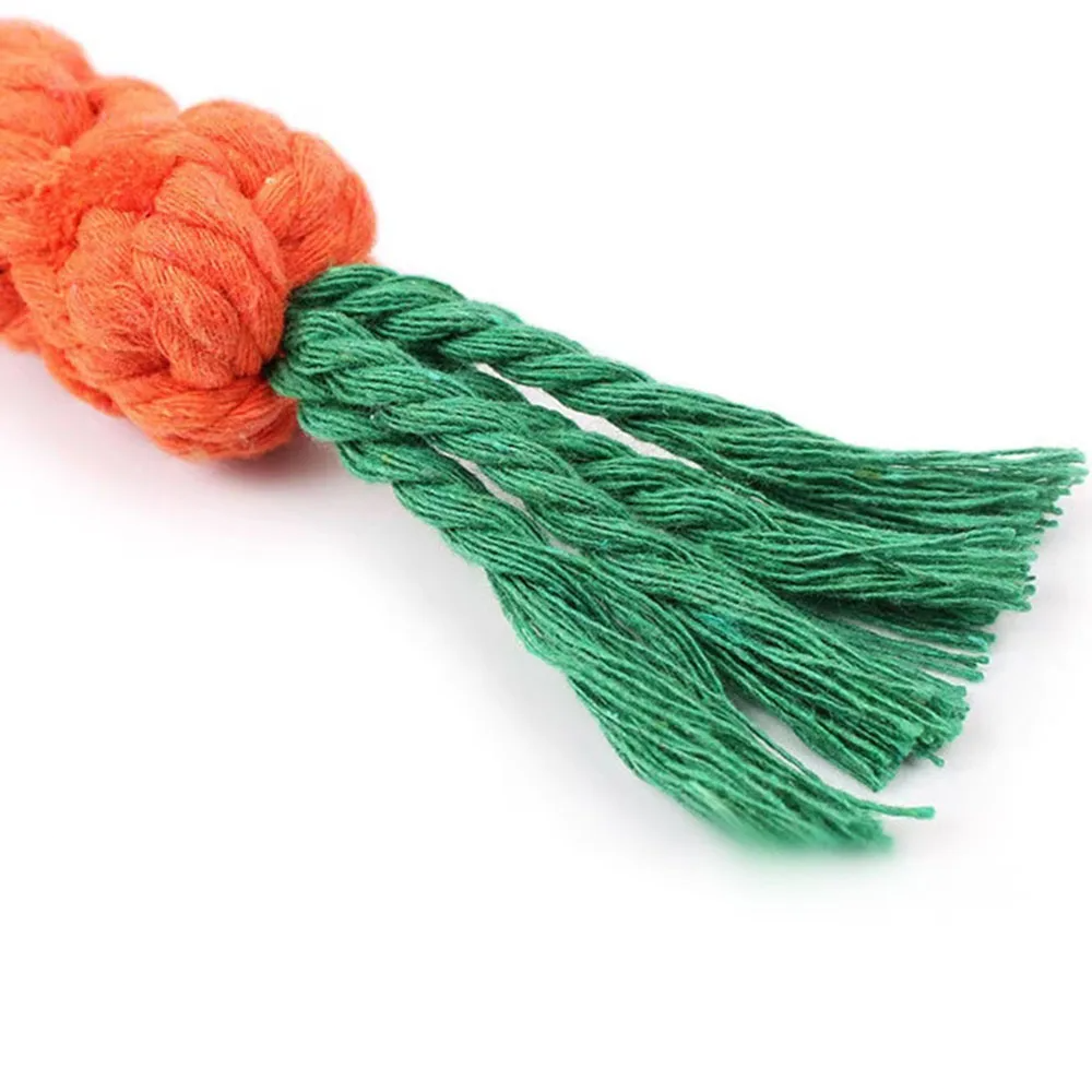 Carrot Rope Chew Toy